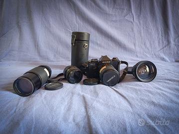 macchina fotografica yashica analogica FX-D 