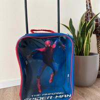 Trolley Spiderman e borsa Starwars