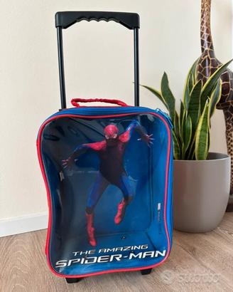 Trolley Spiderman e borsa Starwars