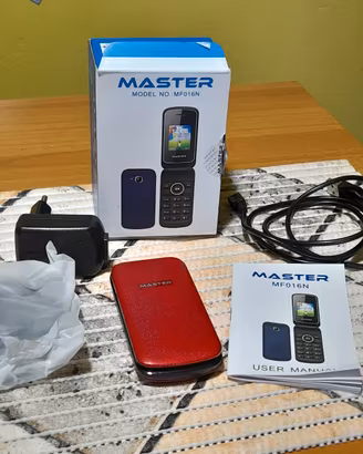 TELEFONO CELLULARE FLIP MASTER MOD. MF016N