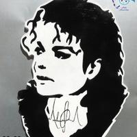 Michael Jackson in ceramica.