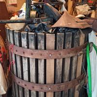 Botti, damigiana torchio