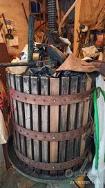 Botti, damigiana torchio