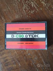 Musicassetta vergine TDK D-C90 min.