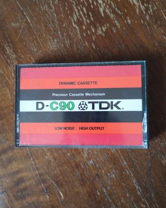 Musicassetta vergine TDK D-C90 min.