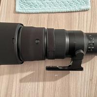 Nikon z 400 f.4.5 e TC Z 1.4