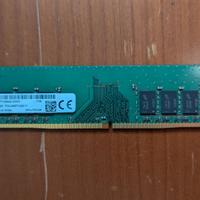 RAM 8GB Pc Fisso DDR4