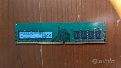 RAM 8GB Pc Fisso DDR4