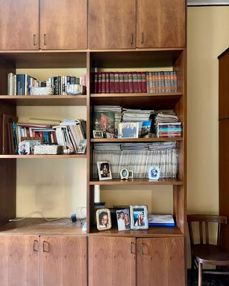 libreria a parete