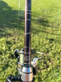 Carpfishing 2 Canne Bruce Ashby 12 piedi 3 libre