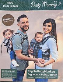 Marsupio ergonomico BabyMonkey - come nuovo