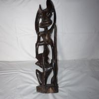 Statua Africana in legno di ebano