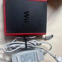 Mini WII rossa + pedana + accessori + giochi