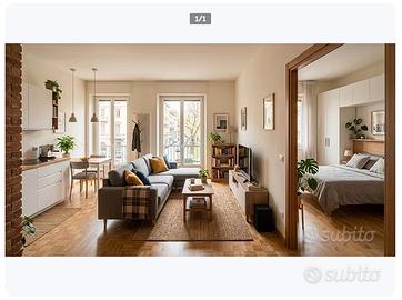 ALESSANDRINO / BILOCALE con GIARDINO PRIVATO