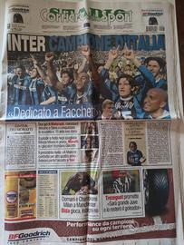 CORRIERE DELLO SPORT 15° SCUDETTO INTER