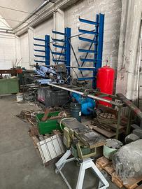 Sega a nastro con supporto barre