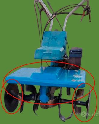 ricambi motocoltivatore bcs 204 / 205