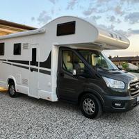 XGO 695 mansardato con letti gemelli