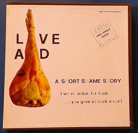 Raro LP Bootleg LIVE AID-A SHORT SHAME STORY Vinil
