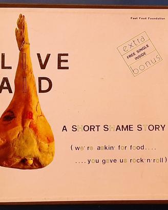Raro LP Bootleg LIVE AID-A SHORT SHAME STORY Vinil