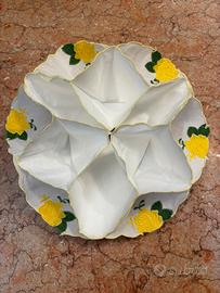 Portapane in cotone fiori