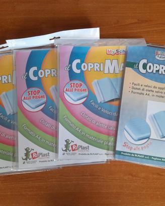 Lotto copertine trasparenti per quaderni maxi