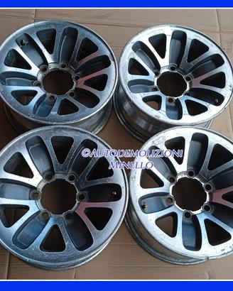 Cerchi in lega 7 x 15 MITSUBISHI Pajero 91 LEGGI