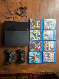 Ps4 slim,dualshock,pad scuf ,8 giochi
