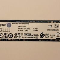 Disco SSD Kingston 1TB m.2 NVMe PCIe