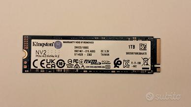 Disco SSD Kingston 1TB m.2 NVMe PCIe