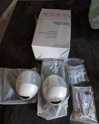 Tiralatte elettrico indossabile senza mani