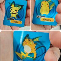 Pichu Pikachu Raichu Card Pokemon Yoga 