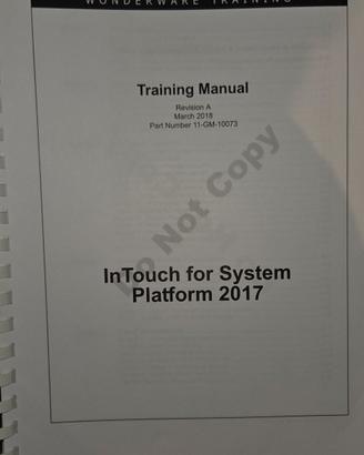 Manuale Tecnico Wonderware InTouch for System Plat