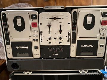 Set 2 cd Numark TCD05 + Mix MX 05 e Case