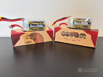 Batterie 5S Lipo CODDAR 1500mAh 18,5 Volt.