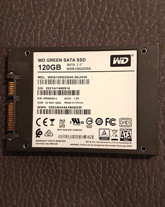 Ssd WD 120 gb