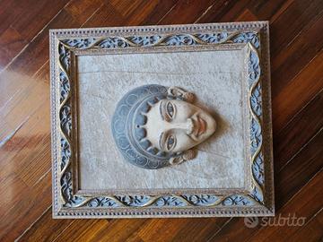 1 quadro cornice di maschera di Antefissa Etrusca