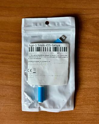 Adattatore Lightning a Jack 3.5mm per iPhone