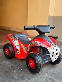 Quad Elettrico Bambini 18-36 Mesi,Mini Quad Pedali