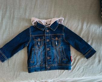 giubbotto jeans neonato 