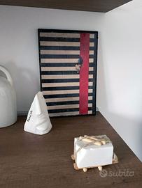 Quadri moderni su legno - Pedestrian cross