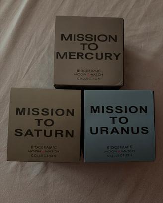 Set 3 Swatch × Omega(Mercury - Uranus-Saturn)