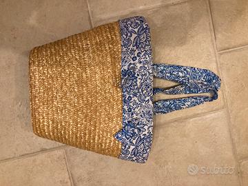 Borsa spiaggia Calzedonia paglia