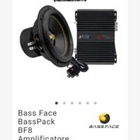 Subwoofer Bass Face BF8 e amplificatore Team1500W