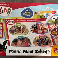 Bing penna maxi scheda gioco interattivo