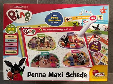 Bing penna maxi scheda gioco interattivo
