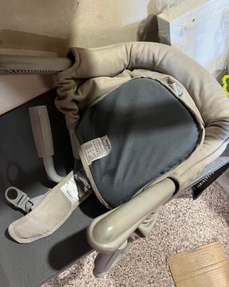 Seggiolino bambino fissaggio su tavolo