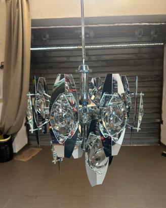 Lampadario Oscar Tarlasco anni 70