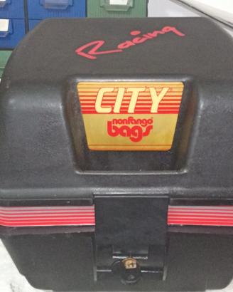 Bauletto vintage originale nonfango City Racing 