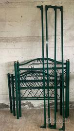Strutture letto singolo in ferro battuto